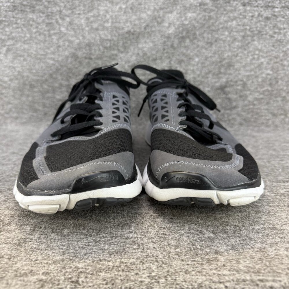✅Mens 10 Nike Free 7.0 Sneakers Black Grey Road Running Athletic Shoe 396046-005 - Picture 5 of 10
